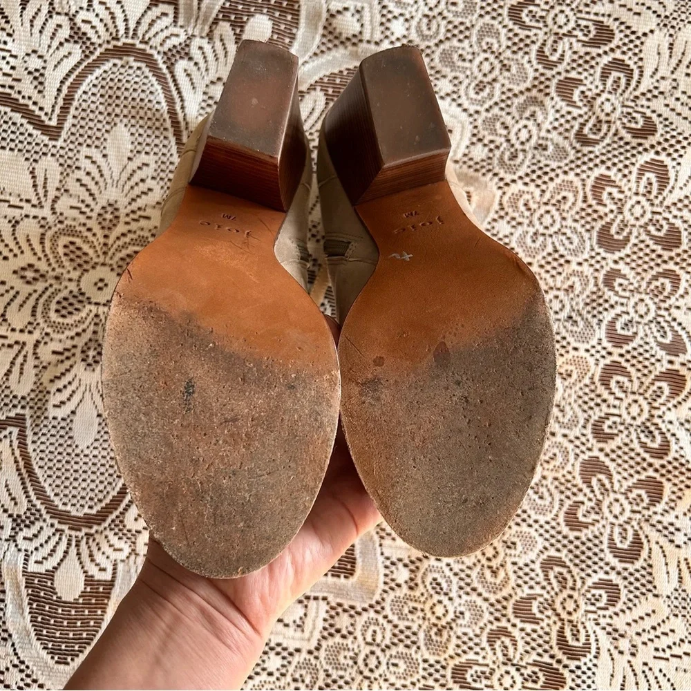 JOIE Leather Diya Heeled Booties - Picture 5 of 7